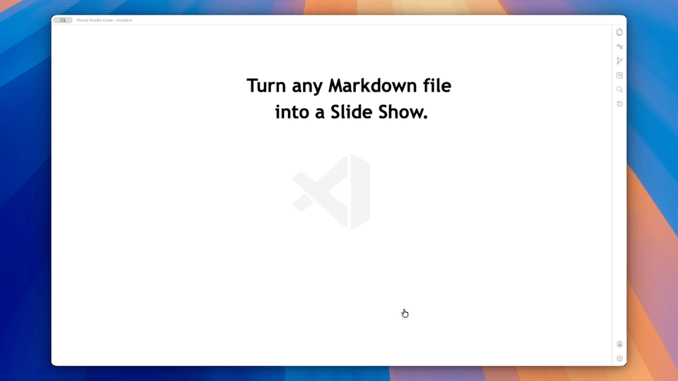 Markdown Presentation Tool
